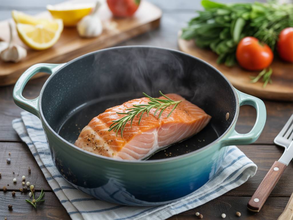 Temps de cuisson saumon vapeur cocotte-minute : guide complet pour une cuisson parfaite en toutes circonstances